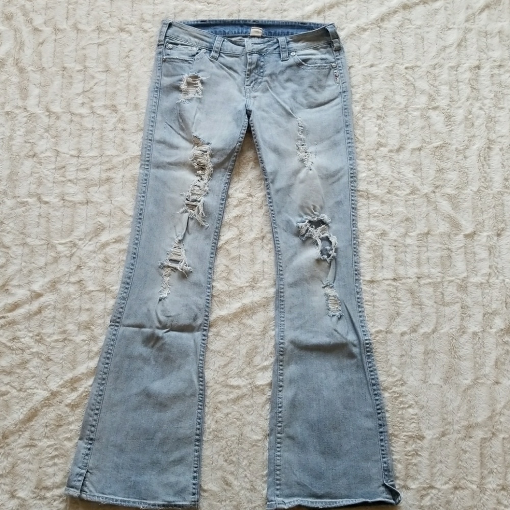Frances Silver jeans